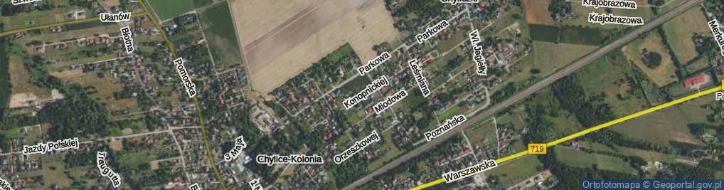 Zdjęcie satelitarne Konopnickiej Marii ul.