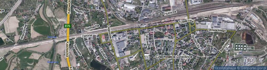Zdjęcie satelitarne Korczaka Janusza ul.