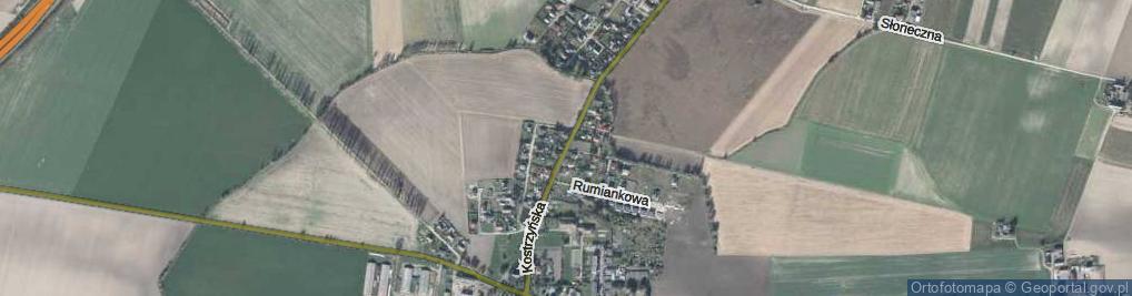 Zdjęcie satelitarne Kostrzyńska ul.