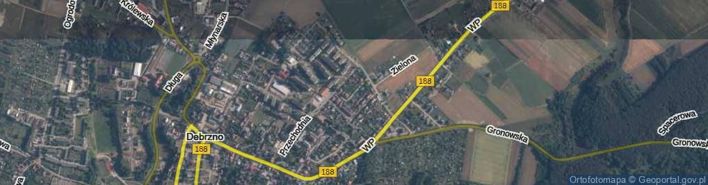 Zdjęcie satelitarne Kochanowskiego Jana ul.