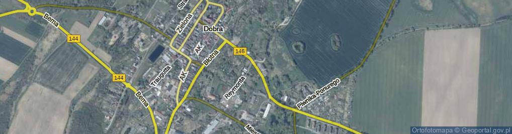 Zdjęcie satelitarne Kościuszki Tadeusza, gen. ul.