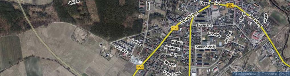 Zdjęcie satelitarne Kochanowskiego Jana ul.