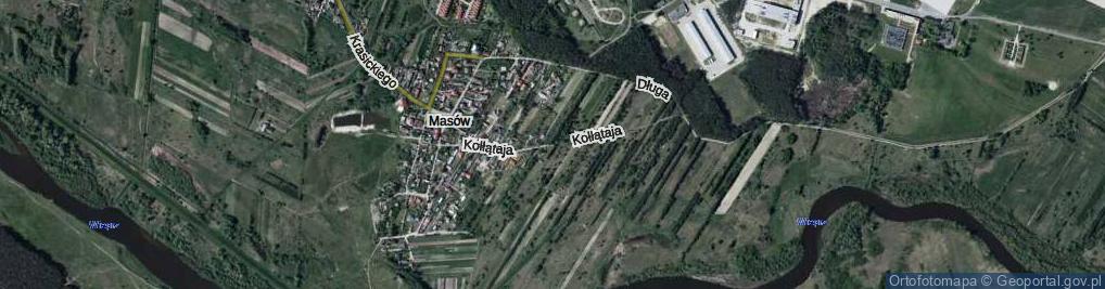 Zdjęcie satelitarne Kołłątaja Hugo ul.