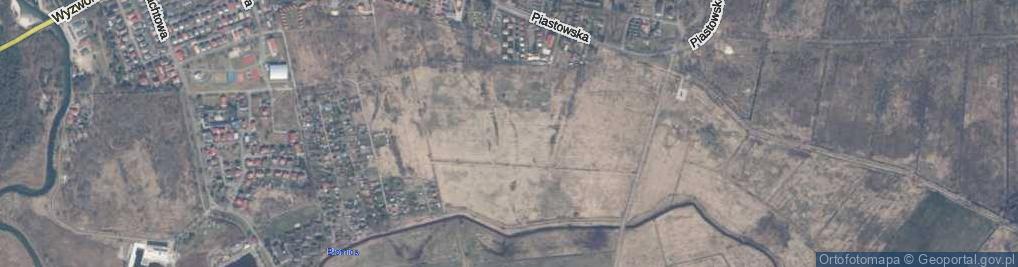 Zdjęcie satelitarne Komandorska ul.