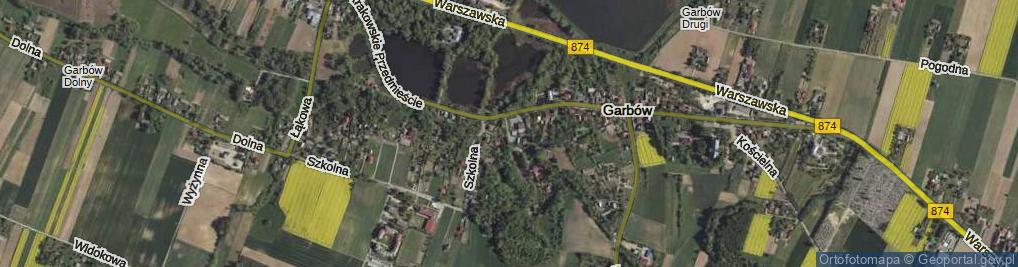 Zdjęcie satelitarne Kościelnisko ul.