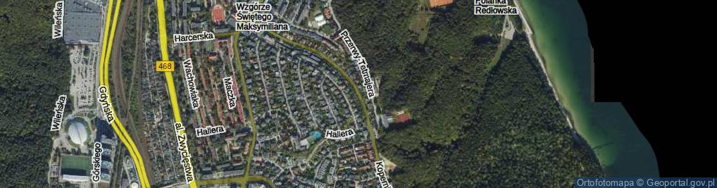 Zdjęcie satelitarne Kopernika Mikołaja ul.