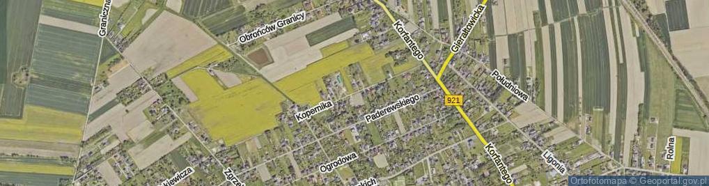 Zdjęcie satelitarne Kopernika Mikołaja ul.