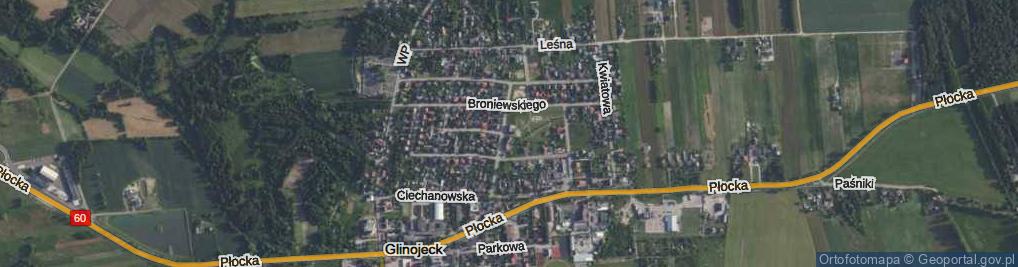 Zdjęcie satelitarne Kochanowskiego Jana ul.