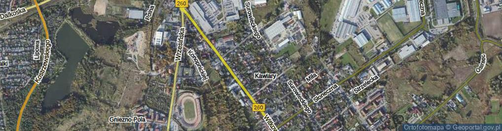 Zdjęcie satelitarne Kopernika Mikołaja ul.