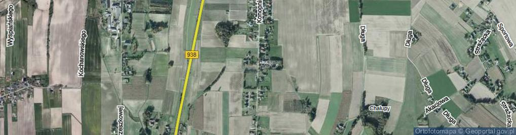 Zdjęcie satelitarne Konopnickiej Marii ul.