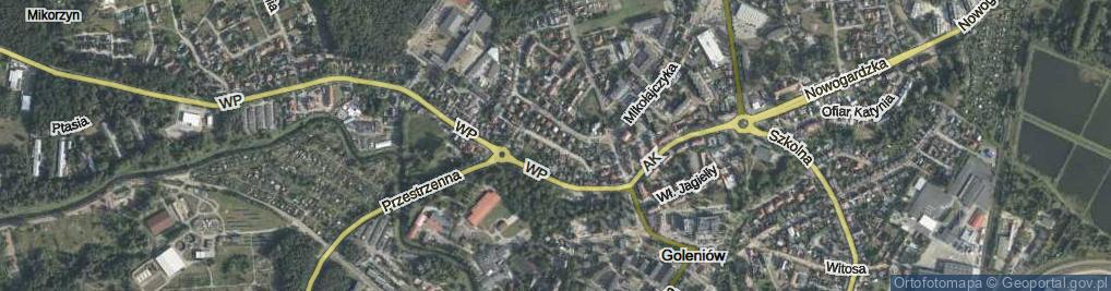 Zdjęcie satelitarne Kordeckiego Augustyna, ks. ul.