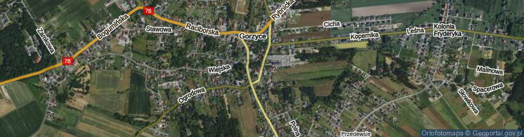 Zdjęcie satelitarne Kościelna ul.