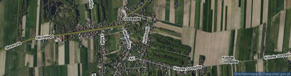 Zdjęcie satelitarne Kościuszki Tadeusza, gen. ul.