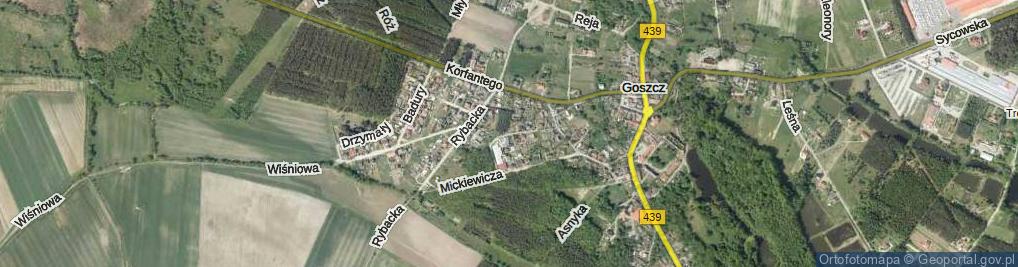 Zdjęcie satelitarne Konopnickiej Marii ul.