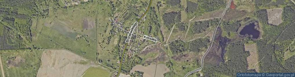 Zdjęcie satelitarne Kossaka Juliusza ul.