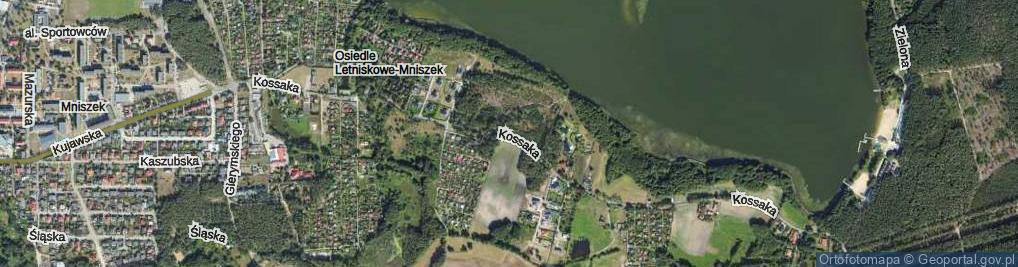 Zdjęcie satelitarne Kossaka Wojciecha ul.