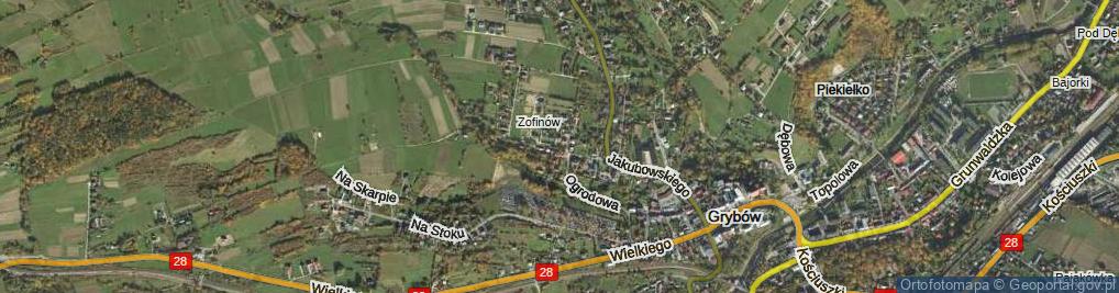 Zdjęcie satelitarne Kochanowskiego Jana ul.