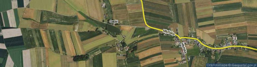 Zdjęcie satelitarne Kolonia Gacki ul.