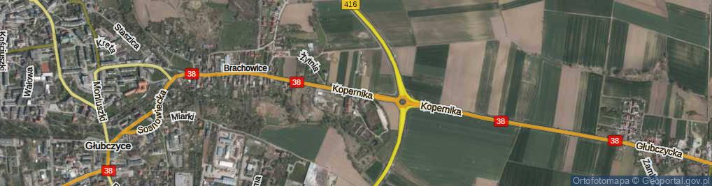 Zdjęcie satelitarne Kopernika Mikołaja ul.