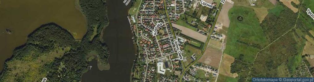 Zdjęcie satelitarne Kossaka Wojciecha ul.