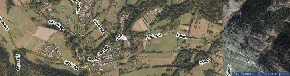 Zdjęcie satelitarne Kościuszki Tadeusza, gen. ul.