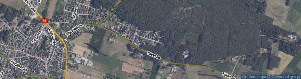 Zdjęcie satelitarne Kompozytorów ul.