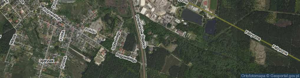 Zdjęcie satelitarne Konopnickiej Marii ul.