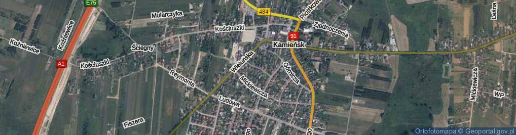 Zdjęcie satelitarne Kopernika Mikołaja ul.