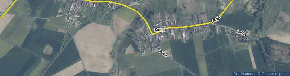 Zdjęcie satelitarne Końcowa ul.