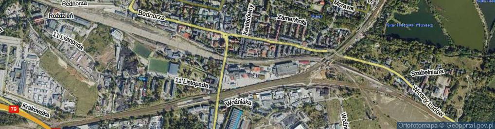 Zdjęcie satelitarne Kołodziejska ul.