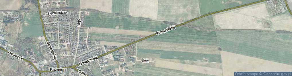 Zdjęcie satelitarne Konopnickiej Marii ul.