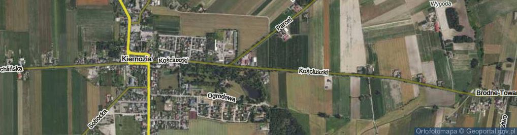 Zdjęcie satelitarne Kościuszki Tadeusza, gen. ul.