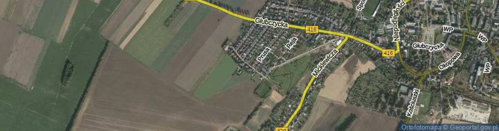 Zdjęcie satelitarne Kołłątaja Hugo ul.