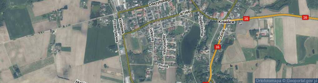 Zdjęcie satelitarne Kochanowskiego Jana ul.