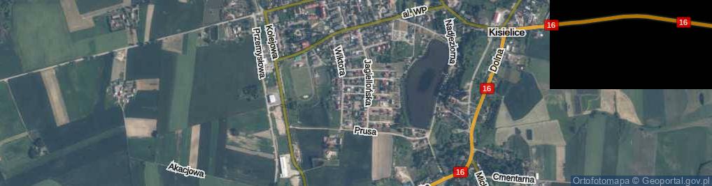 Zdjęcie satelitarne Kołłątaja Hugo ul.