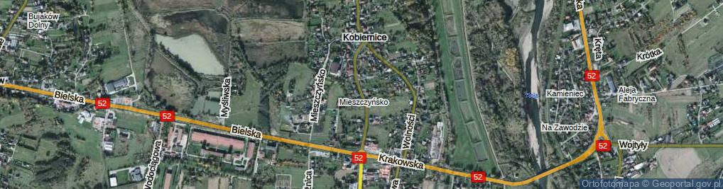 Zdjęcie satelitarne Korzonkiewicza, ks. ul.