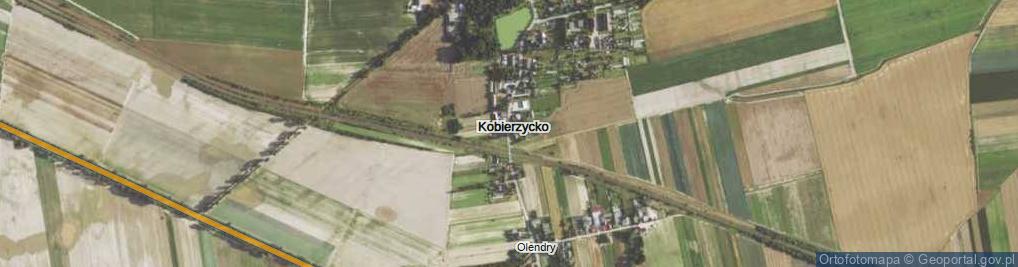 Zdjęcie satelitarne Kobierzycko ul.