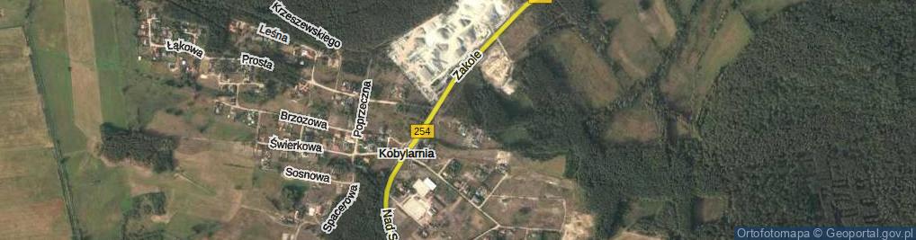 Zdjęcie satelitarne Kobylarnia ul.