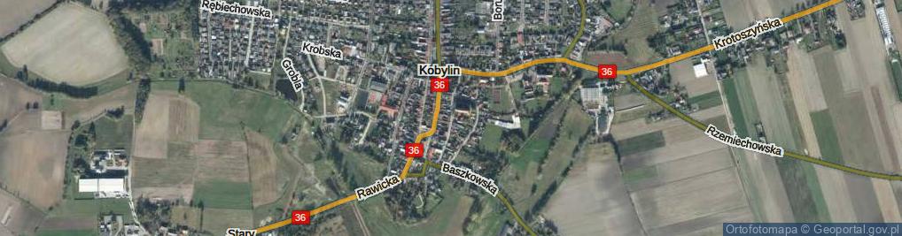 Zdjęcie satelitarne Kościelna ul.