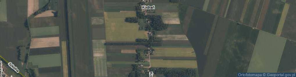 Zdjęcie satelitarne Kodrań ul.