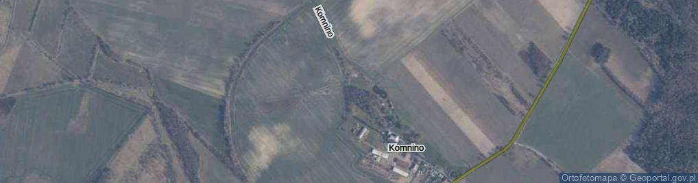 Zdjęcie satelitarne Komnino ul.