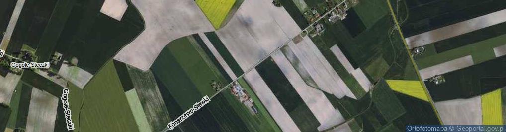 Zdjęcie satelitarne Konarzewo-Sławki ul.