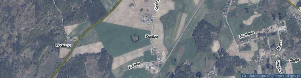 Zdjęcie satelitarne Konitop ul.