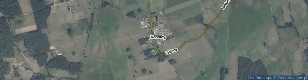 Zdjęcie satelitarne Konrady ul.