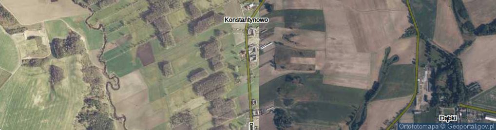 Zdjęcie satelitarne Konstantynowo ul.