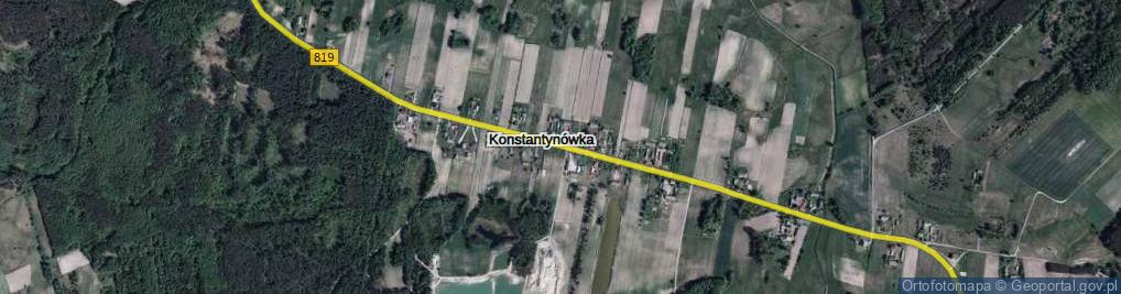Zdjęcie satelitarne Konstantynówka ul.