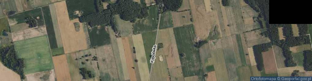 Zdjęcie satelitarne Kopciówka ul.