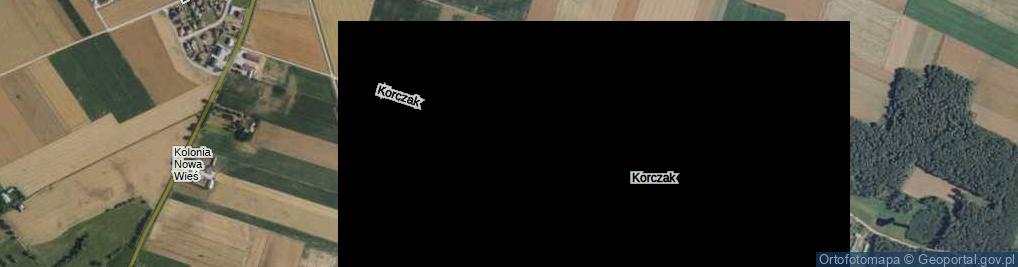 Zdjęcie satelitarne Korczak ul.