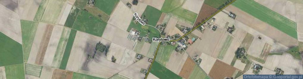 Zdjęcie satelitarne Korytowo ul.