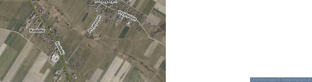 Zdjęcie satelitarne Kostuszyn-Kolonia ul.